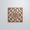 Ekena Millwork Small Garland Decorative Fretwork Wood Wall Panels, Walnut, 11 3/8"W x 11 3/8"H x 3/8"T WALW12X12X0375GRDWA - alternate 4